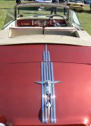  Image description - A view from the rear of a 1950 Austin Atlantic Convertible