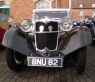 A 1935 Riley Kestrel at Stony Stratford