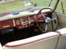 The classic interior of a 1950 Austin Atlantic convertible