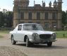 A Lancia Flavia arriving at the 2010 Knebworth Classic car show