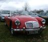 MGA convertible at the MG International show, Stoneleigh 2009