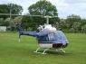 A Bell 206B JetRanger II at the Newton Longville Festival of Transport