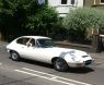 Jaguar E-type at the Newport Pagnell Carnival