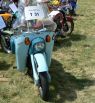 A 1961 Ariel Leader at Rushden Cavalcade